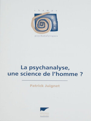 cover image of La Psychanalyse